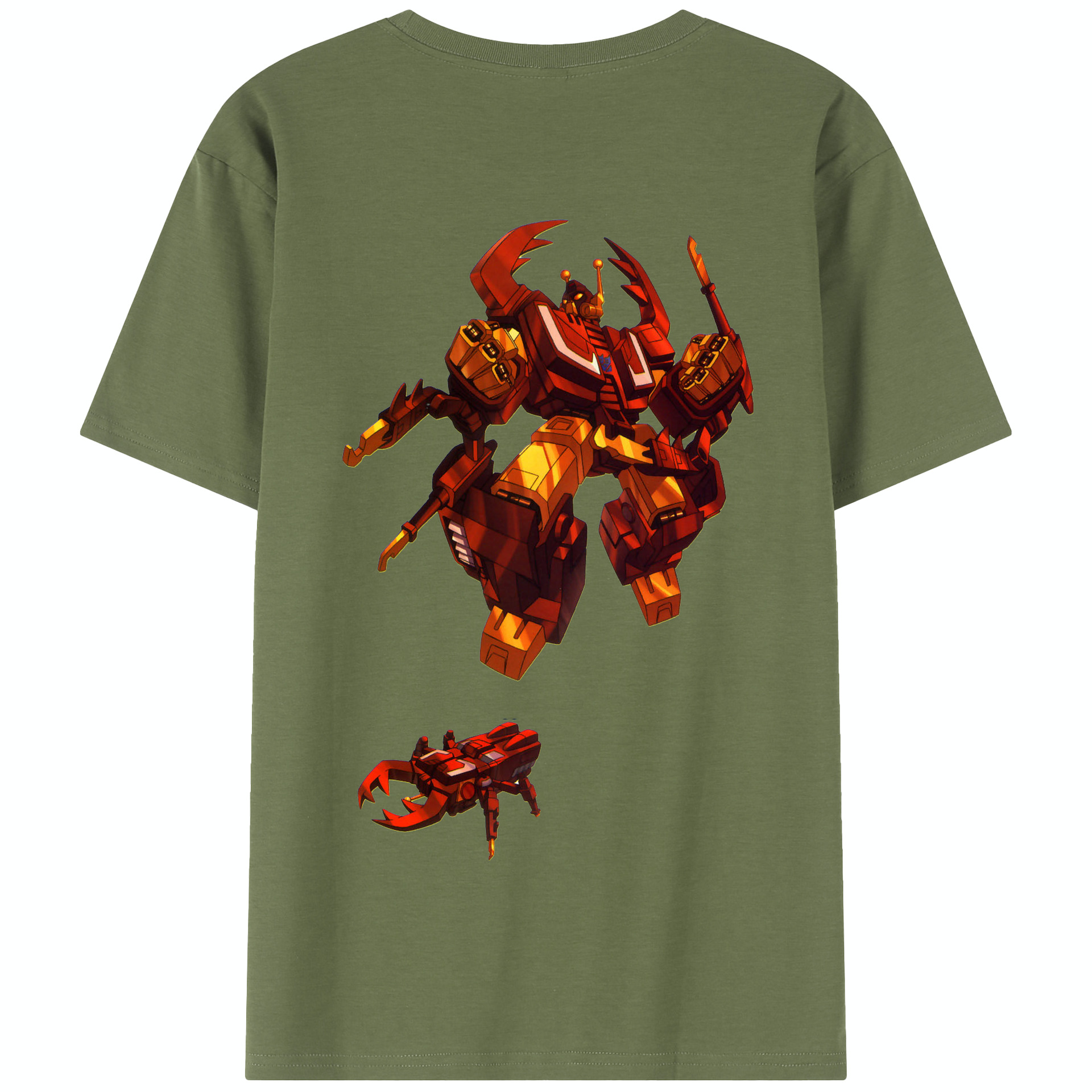 （画像用）  綿100％半袖Tシャツ（背面プリント）